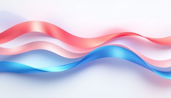 Free Flowing Gradient Ribbons Image - Ribbons, Gradient, 3d | Download ...