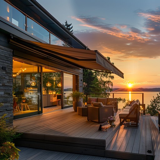 Free Sunset Home View Image | Download at StockCake