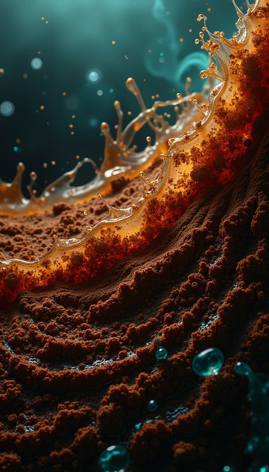 Free Cascading Coffee Waves Image - Coffee, Texture, Abstract ...