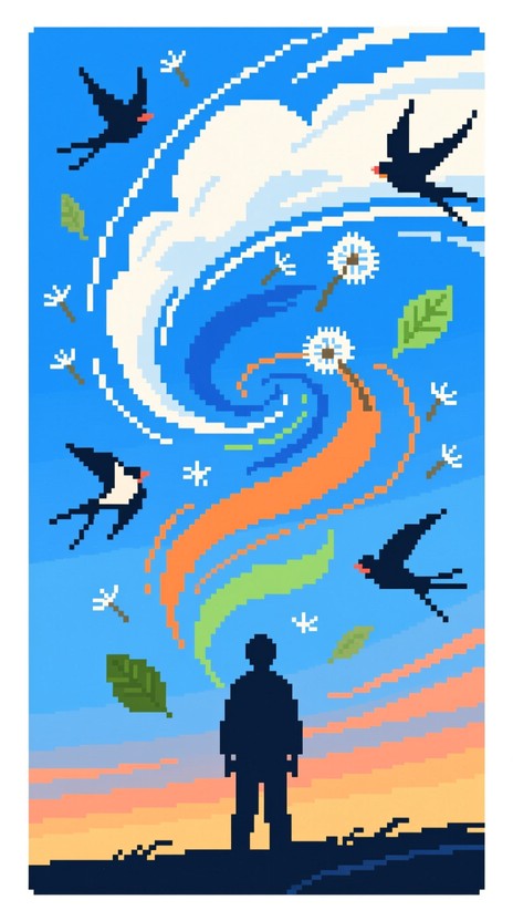 Free Windswept Pixel Journey Photo - Pixel, Art, Minimalist | Download ...