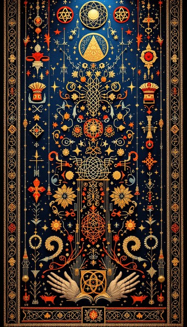 Free Sacred Symbolic Tapestry Image | Download at StockCake