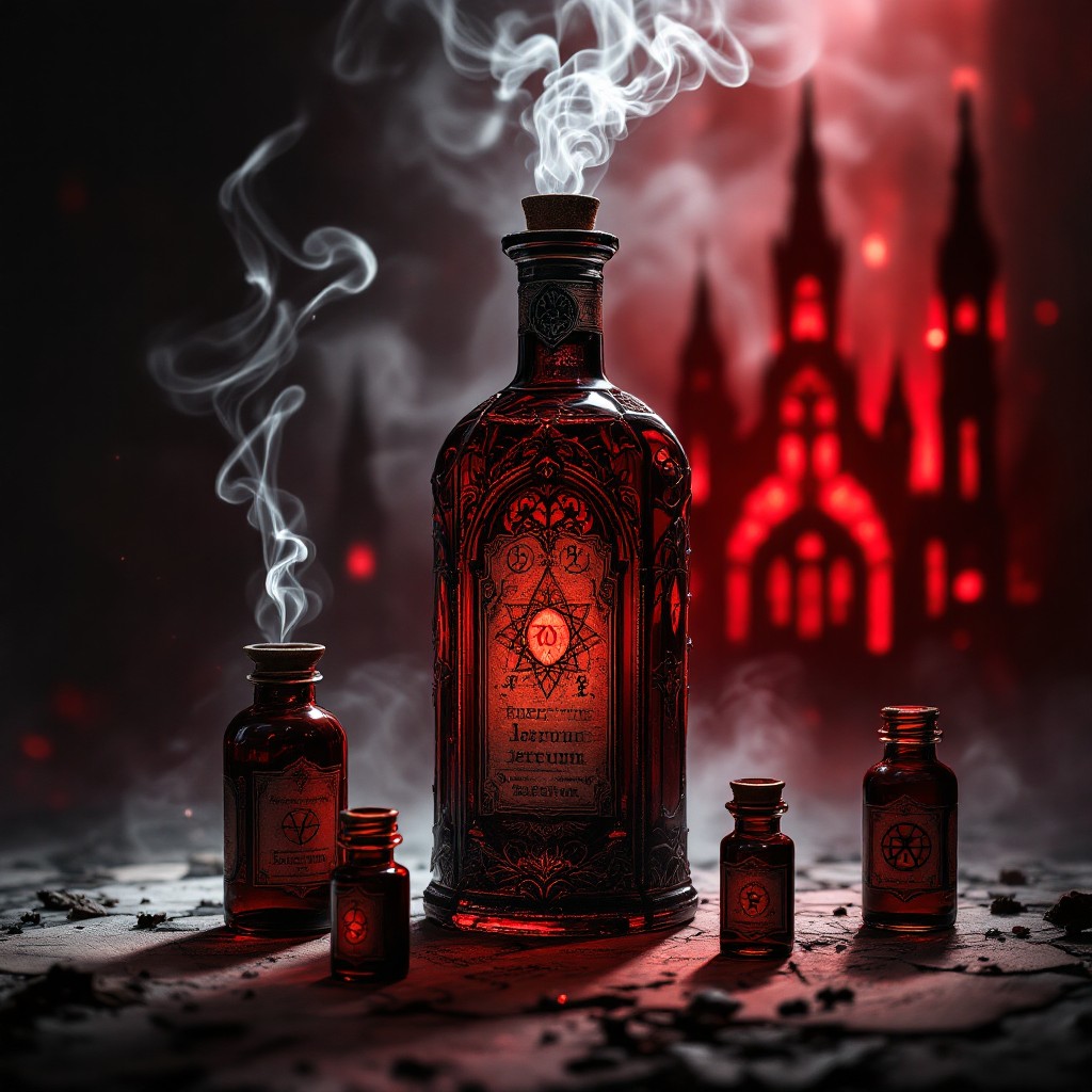 Free Mystical Crimson Potion Image - Potion, Gothic, Alchemy | Download ...