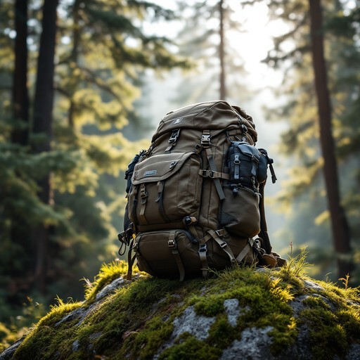 Rustic Backpacking Look Free Wilderness Adventure Awaits Image - Backpack, Wilderness, Forest ...