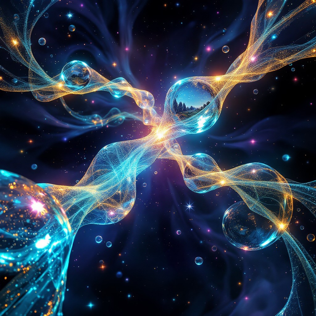Free Cosmic Strand Connection Image - Fantasy, Surreal, Cosmic ...