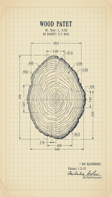 Free Vintage Tree Blueprint Image - Vintage, Patent, Blueprint ...