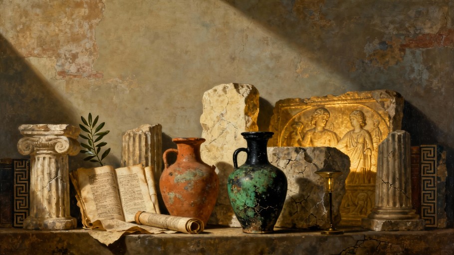 Free Ancient Artifacts Collection Photo - Ancient, Pottery, Artifacts ...