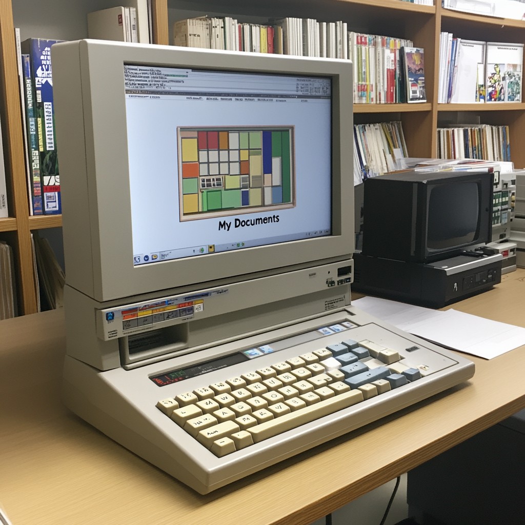 Free Vintage computer setup Image - Vintage, Computer, Technology ...