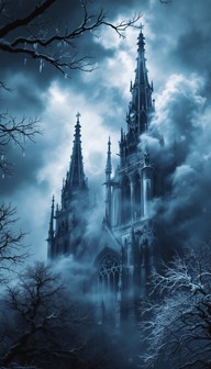 Free Gothic Winter Storm Image - Gothic, Cathedral, Winter | Download ...