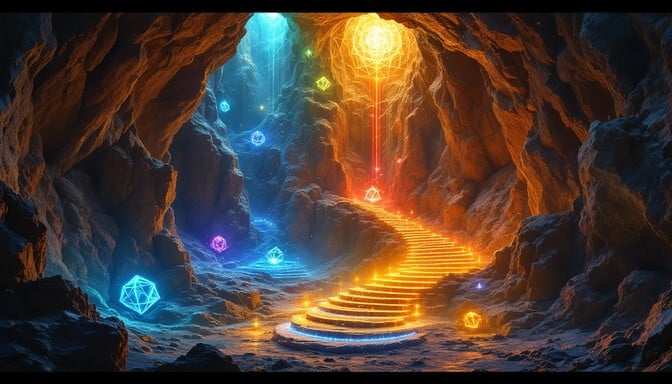 Free Crystalline Chakra Cavern Image - Chakra, Crystals, Cavern ...