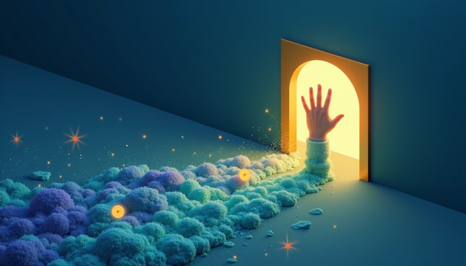 Free Reaching Beyond Limits Photo - Portal, Hand, Golden | Download at ...