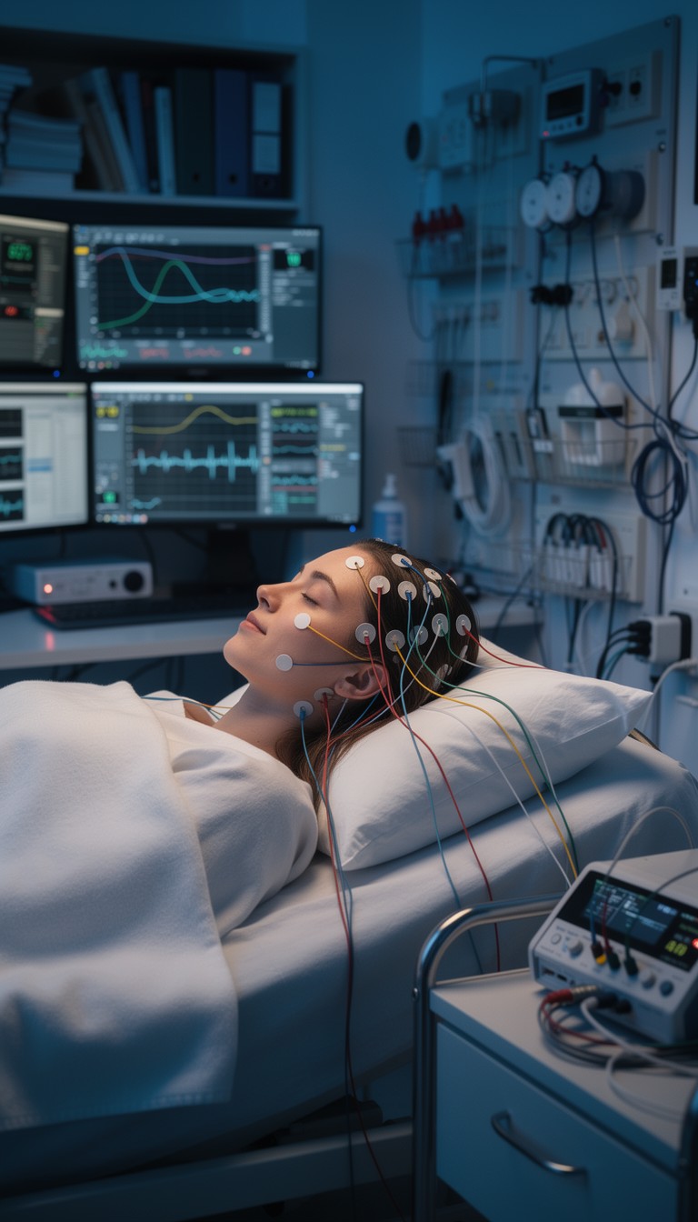 Sleep Study Brain Free Sleep Study Technology Image - Sleep, Study, Medical | Download at ...