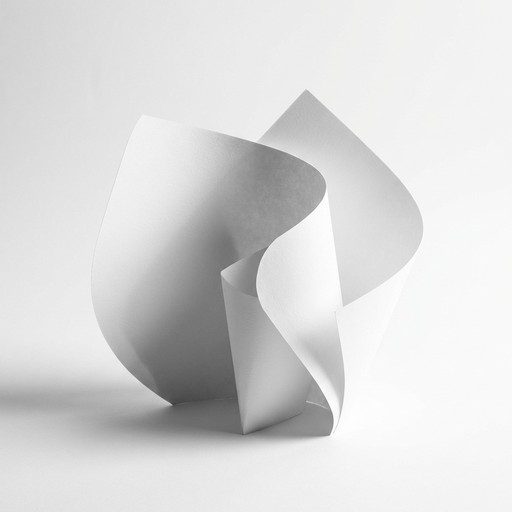 Free Curved Paper Sculpture Image - Paper, Sculpture, Minimal ...