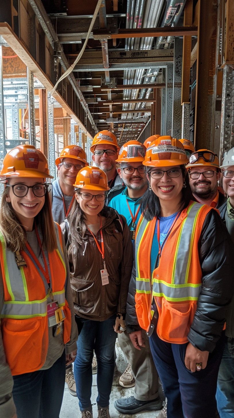 Free Construction Team Posing Image - Construction, Team, Safety ...