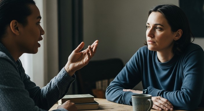Free Authentic Connection Moment Photo - Conversation, Dialog ...