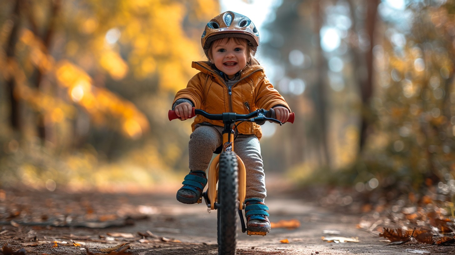 Free Joyful Autumn Ride Image - Childhood, Bicycling, Autumn | Download ...