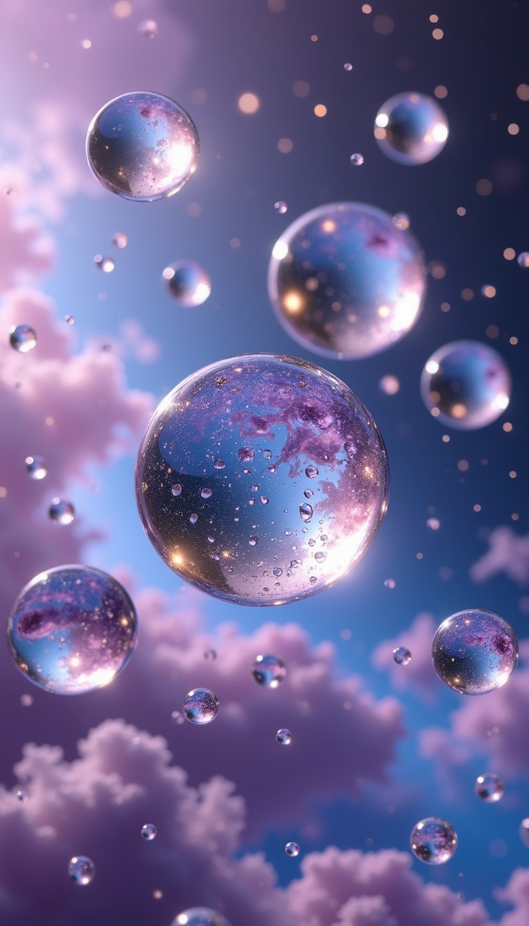 Water Texture Sphere Free Prismatic Water Spheres Image - Dewdrops, Spheres, Macro ...