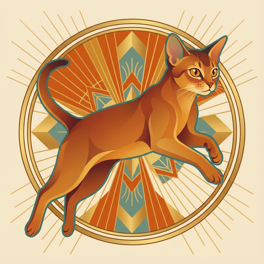 Free Leaping Abyssinian Cat Image - Cat, Abyssinian, Feline | Download ...