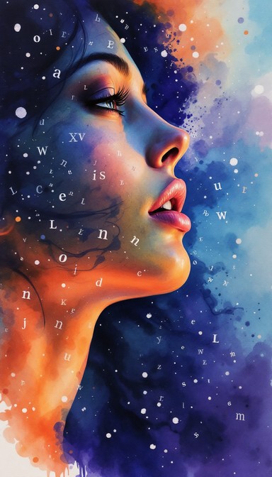 Free Contemplative Watercolor Portrait Image - Watercolor, Portrait ...