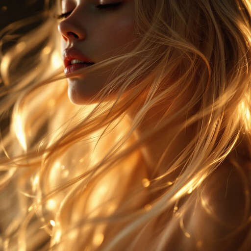 Define Golden Free Dancing Golden Hair Image - Flowing, Golden, Sunlit | Download at ...