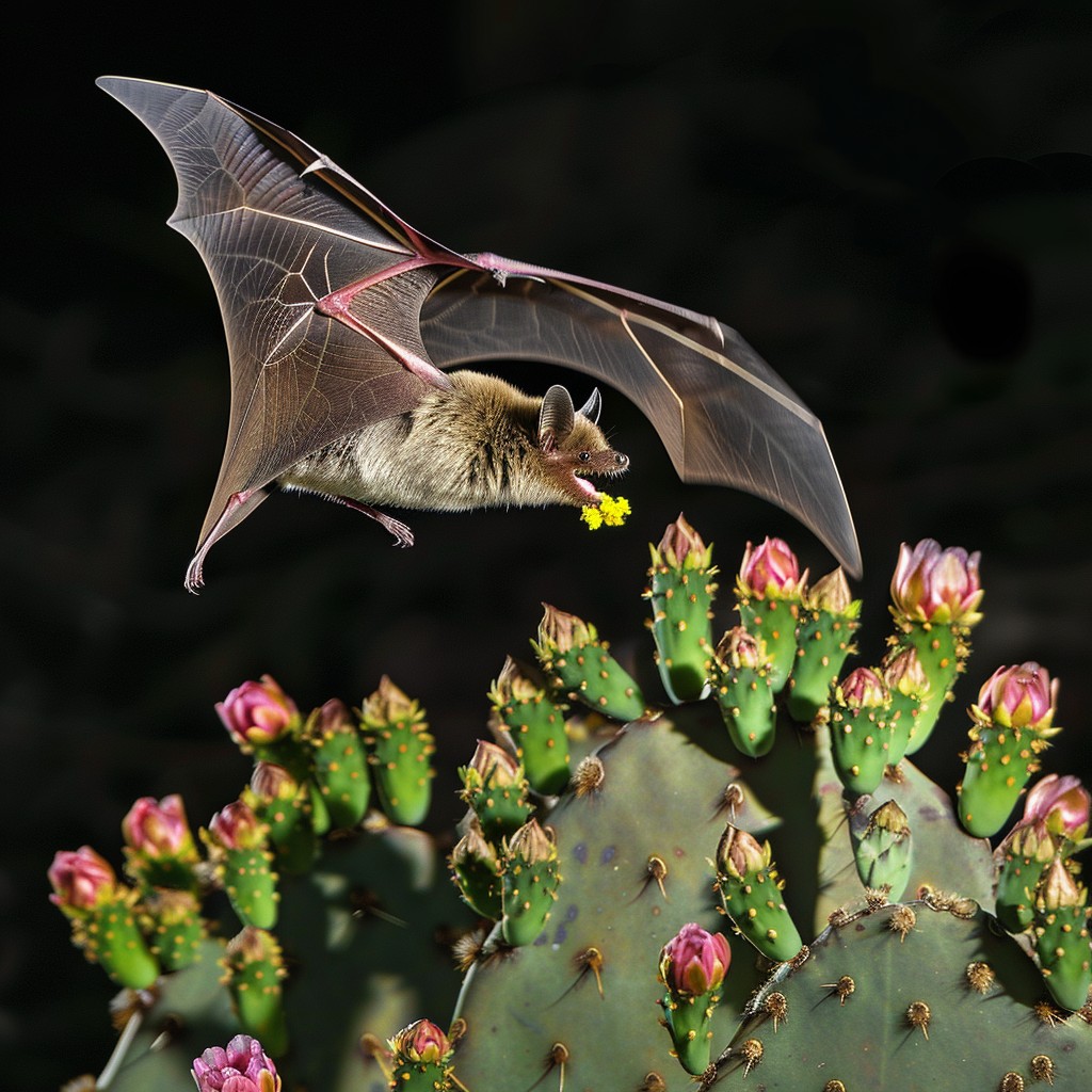 Insect Bat In Flight Free Bat in Flight Image - Bat, Flight, Cactus | Download at StockCake