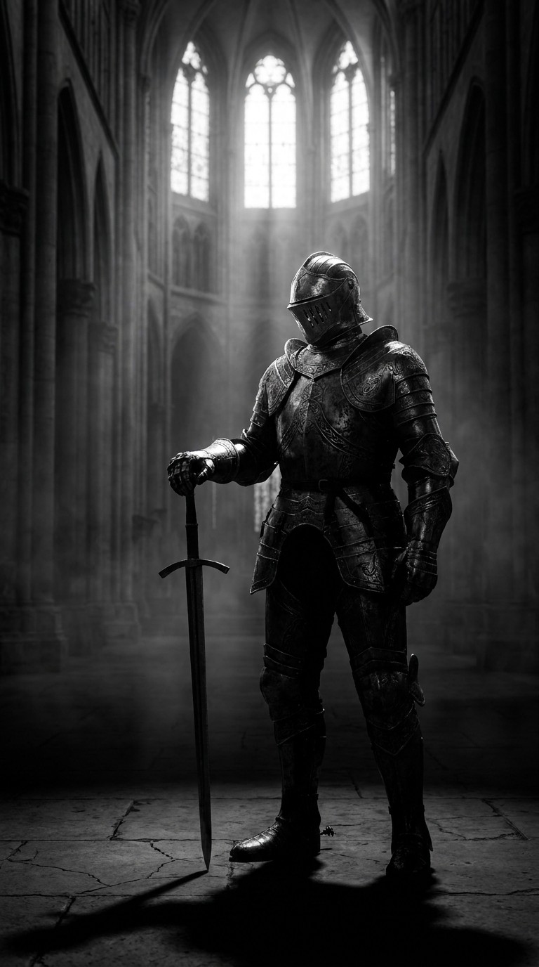 Free Knight Stands Alone Image - Knight, Warrior, Armor | Download at ...