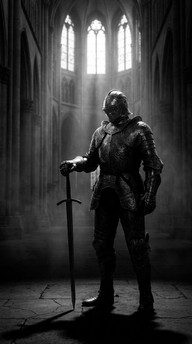 Free Knight Stands Alone Image - Knight, Armor, Cathedral | Download at ...