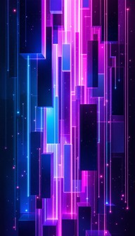 Free Digital Neon Cascade Image - Cyberpunk, Digital, Neon | Download ...