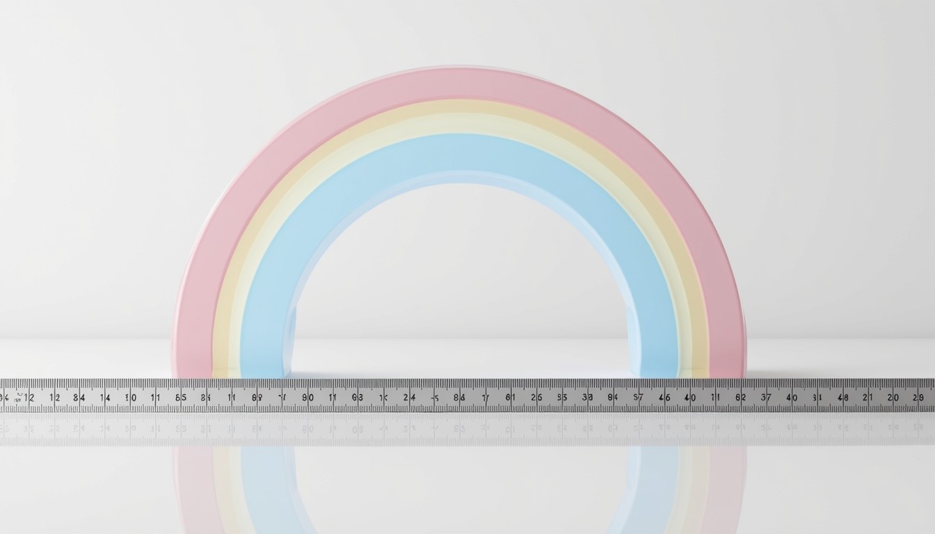 Free Rainbow Measuring Scale Image - Rainbow, Ruler, Measurement ...