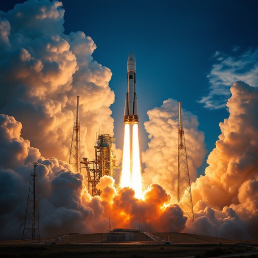 Free Rocket Pierces Sky Image - Rocket, Launch, Spacecraft | Download ...