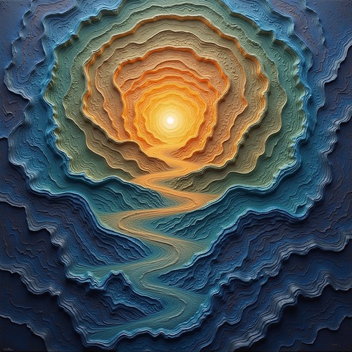 Free Layered Cosmic Canyon Image - Topographical, Mandala, Concentric ...