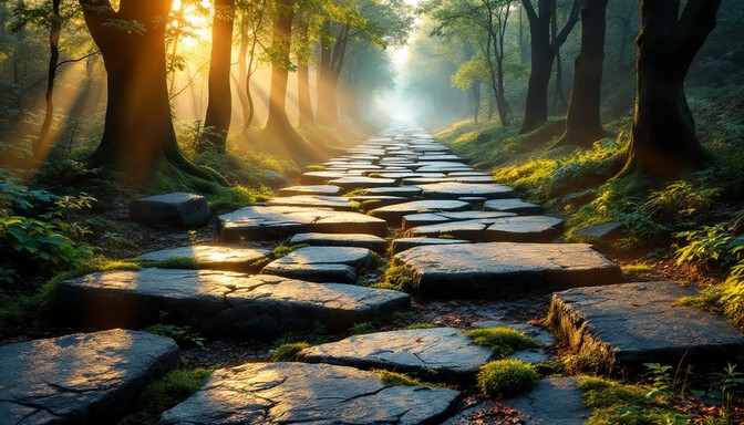 Free Illuminated cemetery path Image - Cemetery, Pathway, Gravestones ...