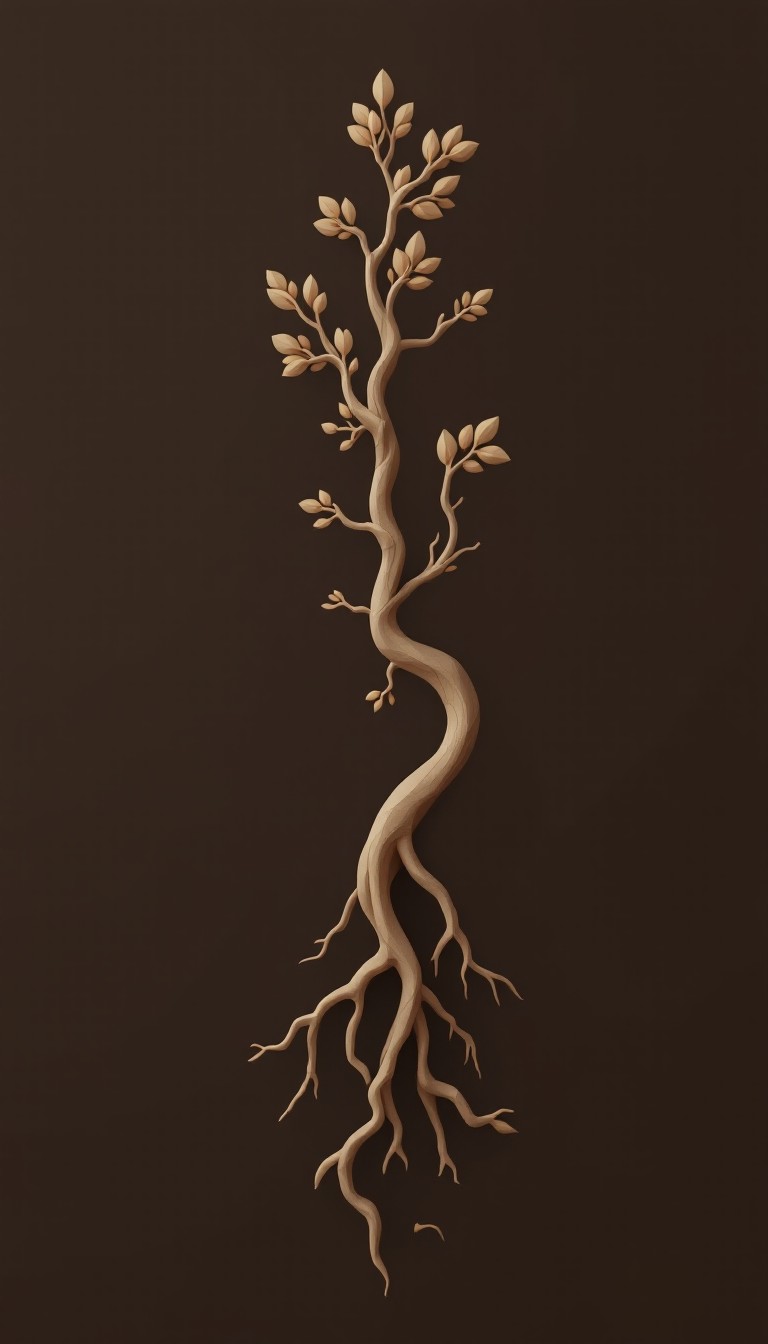 Free Spiraling Root Art Image - Root, Botanical, Minimal | Download at ...