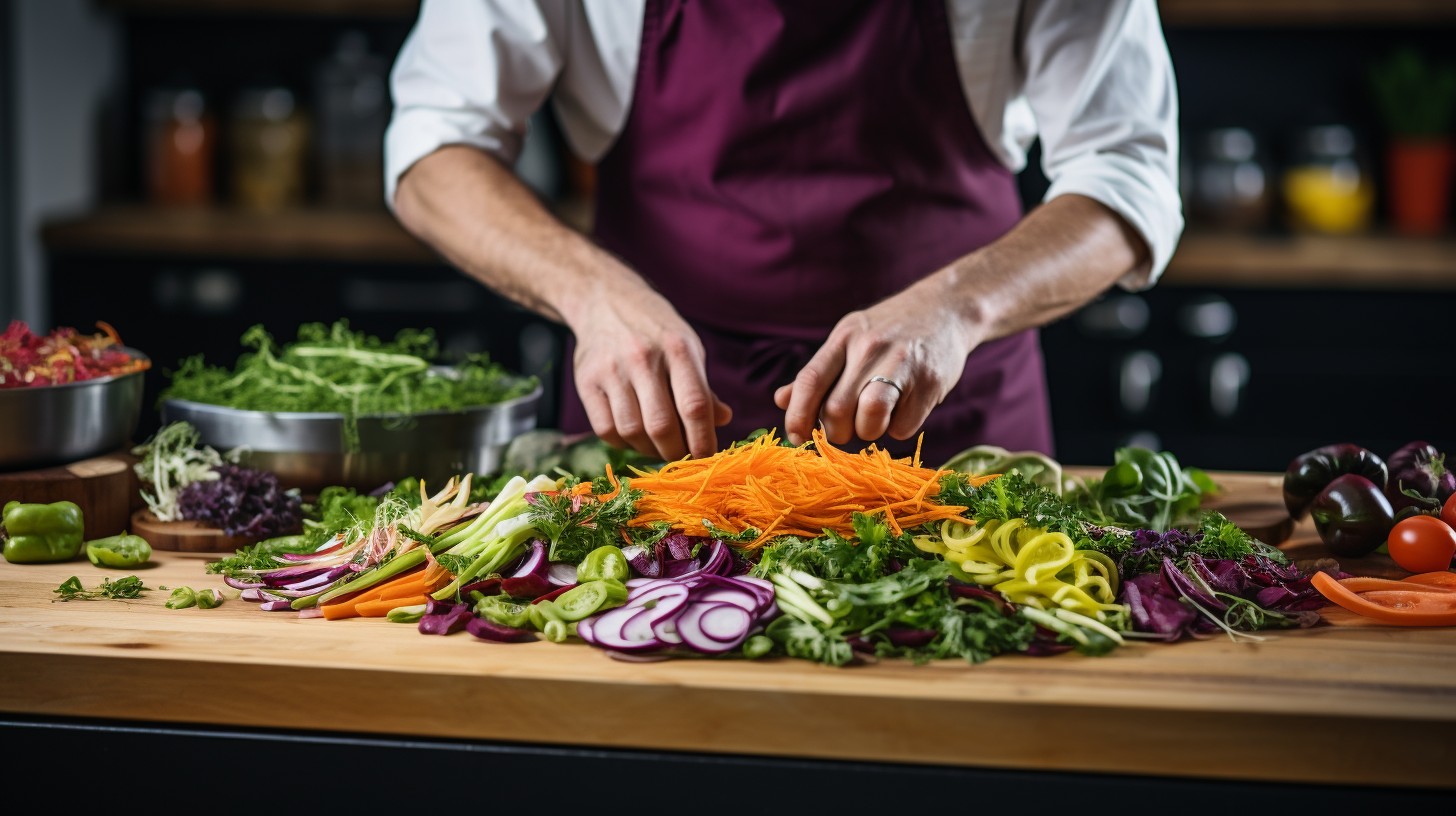 Vegetable Chef Rolesrom Free Chef Prepares Vegetables Image - Chef, Vegetables, Cooking ...