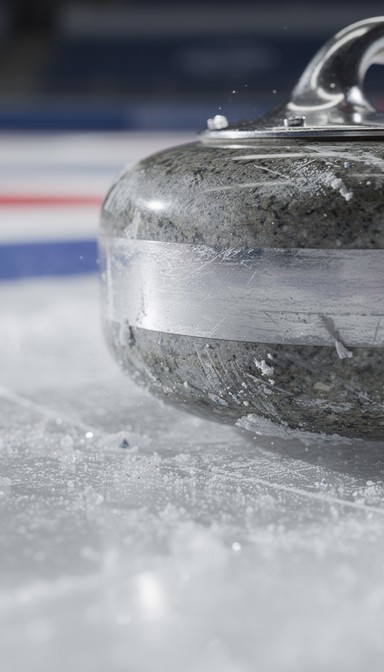 Stone Cold Rink Free Granite Meets Ice Image - Curling, Stone, Ice | Download at StockCake