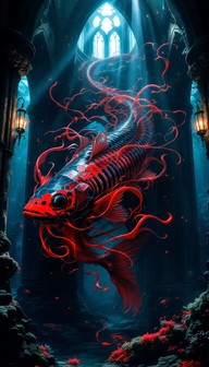Free Gothic Fish Ascends Image - Gothic, Fish, Underwater | Download at ...
