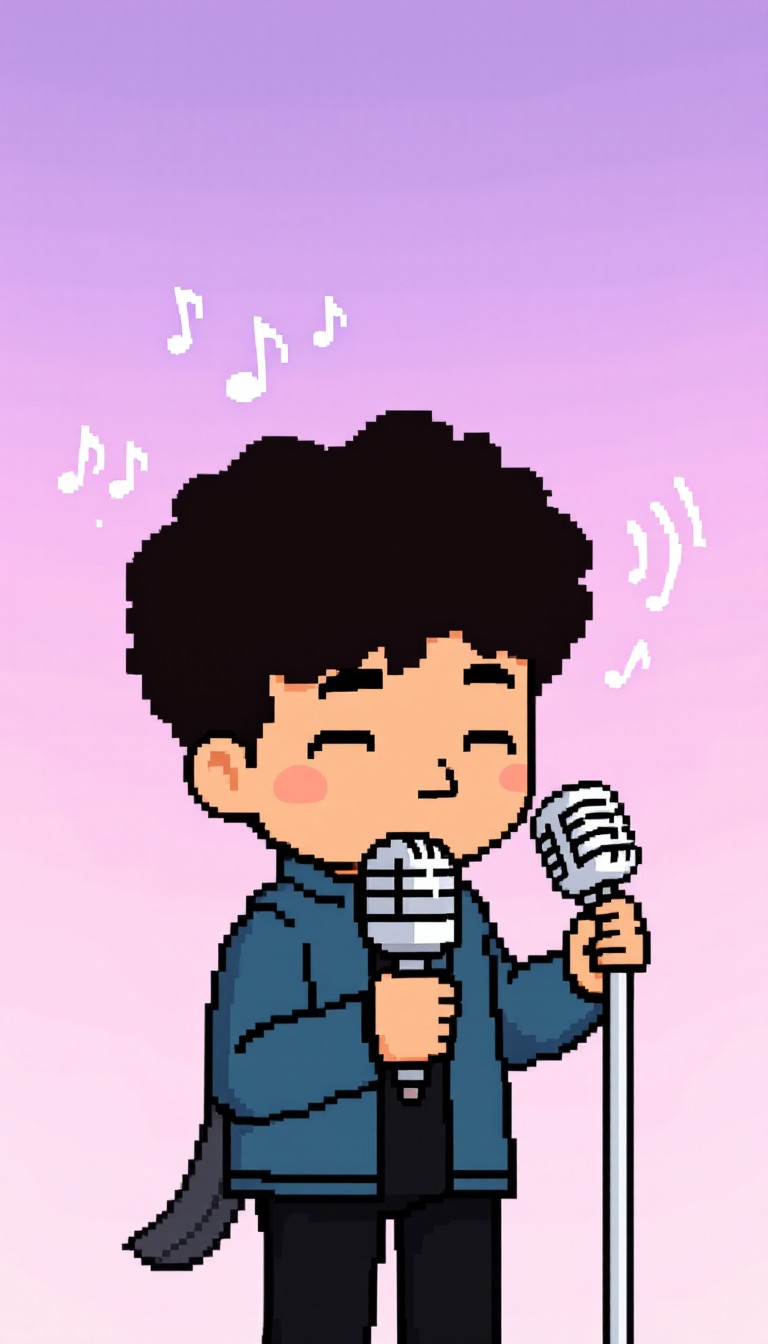 Free Pixel Singer Performs Image - Pixel, Singer, Music | Download at ...