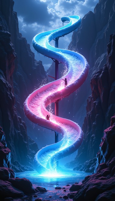 Free Interdimensional Water Journey Image - Fantasy, Magical, Spiral ...