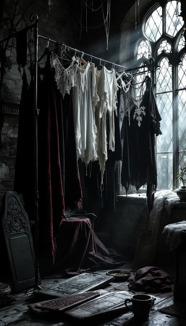 Free Gothic Moonlit Linens Image - Victorian, Gothic, Vintage ...