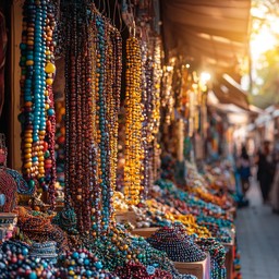Free Colorful bead display Image - Beads, Market, Colorful | Download ...