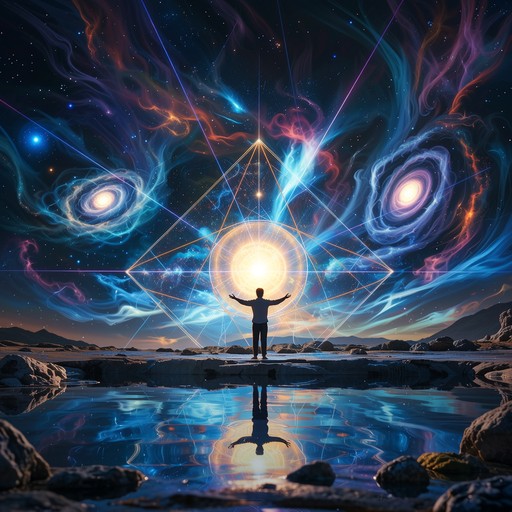 Free Cosmic Human Connection Image - Cosmic, Silhouette, Galaxy ...