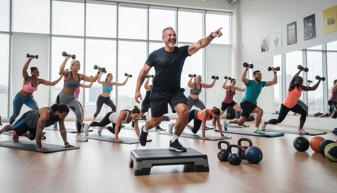 Free Energetic Fitness Class Image - Fitness, Workout, Gym | Download ...