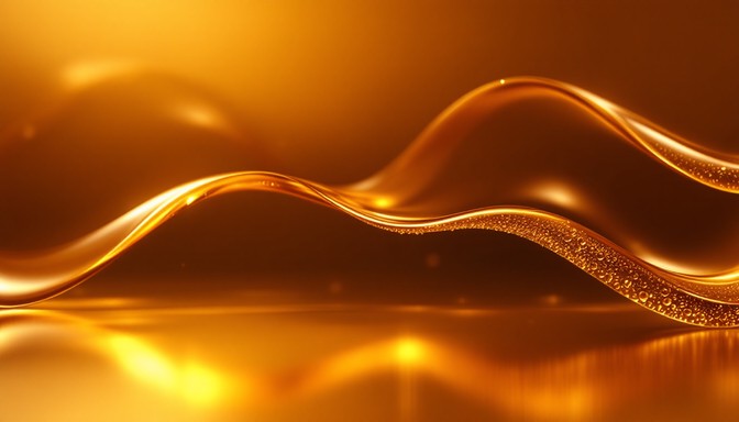 Free Flowing Golden Wave Image - Golden, Flowing, Minimal | Download at ...
