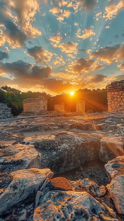 Free Sunset Ancient Ruins Image | Download at StockCake