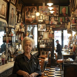 Free Barber Shop Portrait Image - Barber, Shop, Portrait | Download at ...
