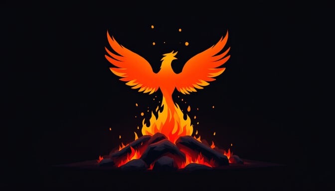Free Majestic Phoenix Rising Image | Download at StockCake