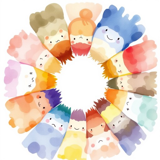 Free Colorful Character Circle Image | Download at StockCake
