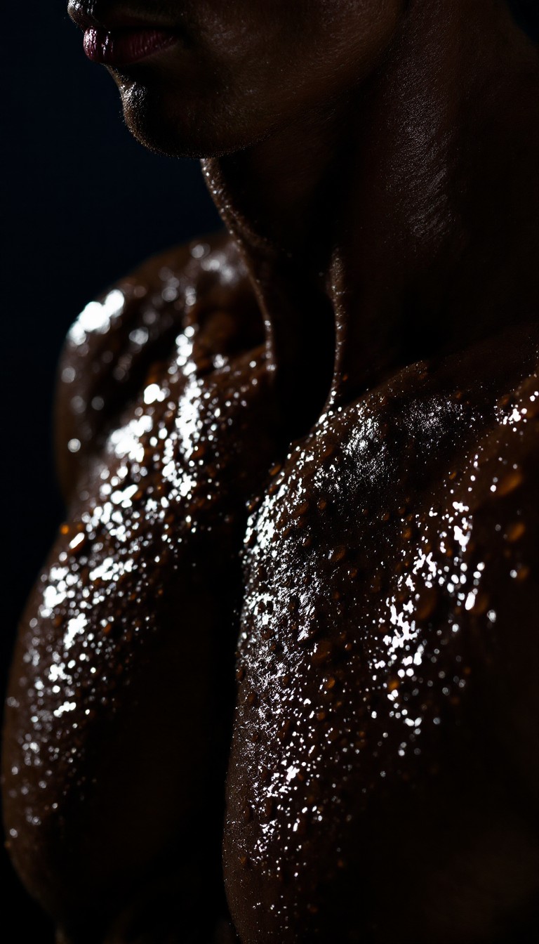 Shimmer Muscle Free Glistening Muscular Form Image - Muscular, Glistening, Macro ...