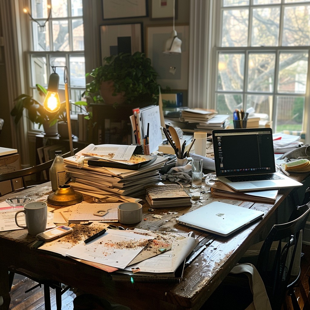 Free Creative Cluttered Workspace Image - Workspace, Creativity ...