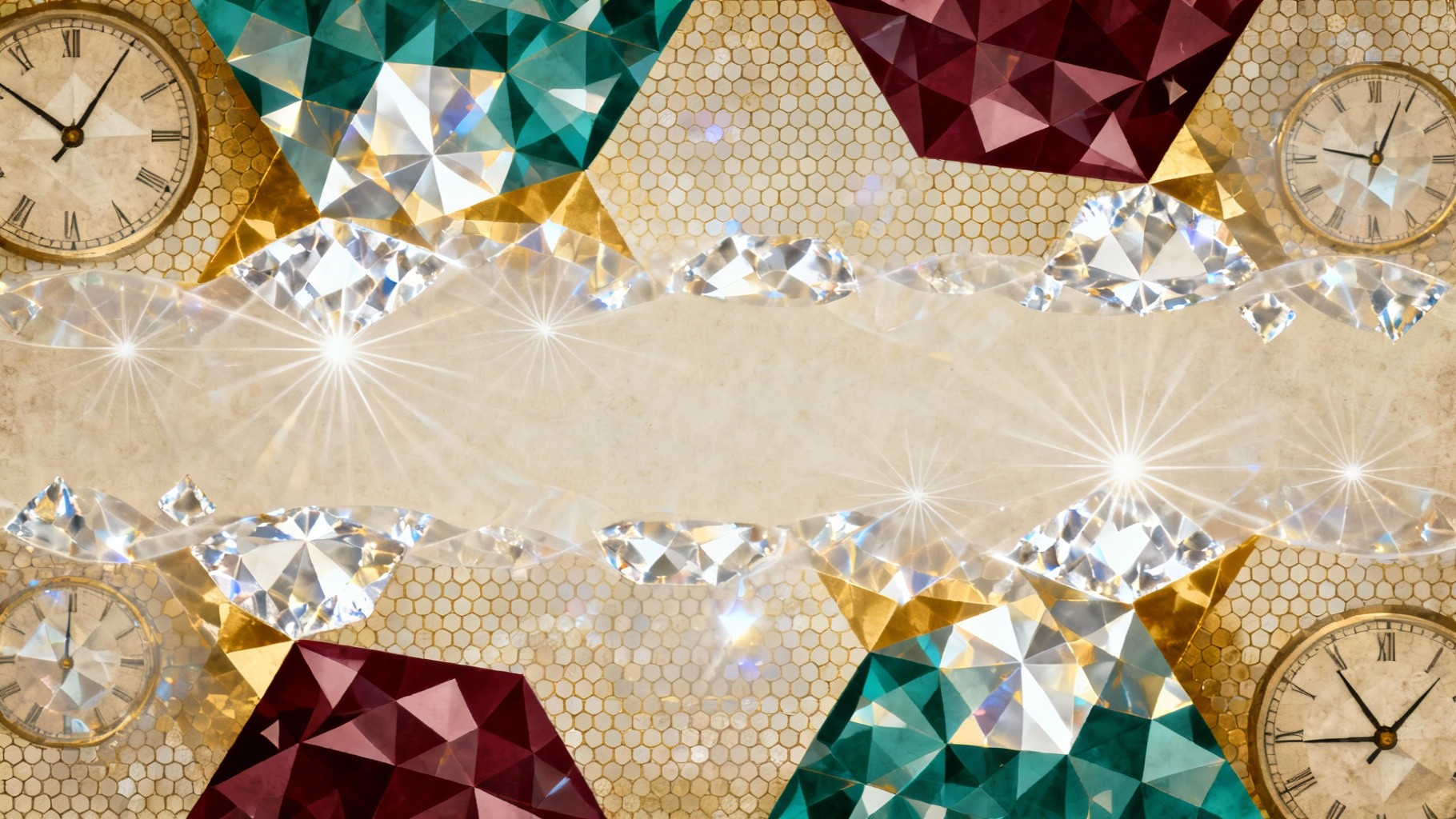 Time Stone Pattern Free Crystalline Time Facets Photo - Diamond, Geometric, Faceted ...