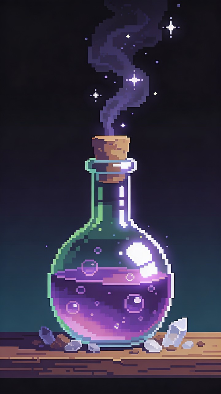 Free Mystical Pixel Elixir Image - Potion, Alchemy, Pixel | Download at ...